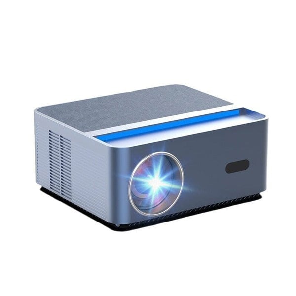 5.9 inch W Gray Portable 4K Wireless Projector Living and Home