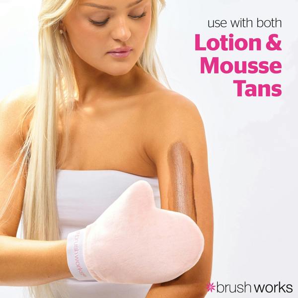 Brushworks Tan Applicator Mitt