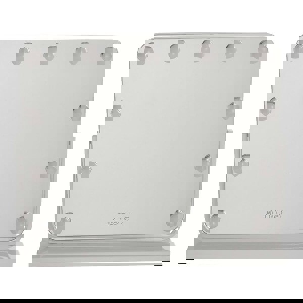 Frameless Hollywood Vanity Mirror with 11 Dimmable Lights Living and Home