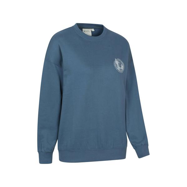 Mountain Warehouse Womens/Ladies London Graphic Sweatshirt - Navy - 