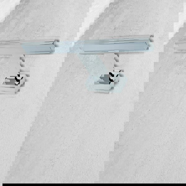 Milagro Shine Chrome LED 7W Wall Lamp Stylish Polished Chrome Light With IP44 Rating Perfect For Mounting Above A Bathroom Mirror