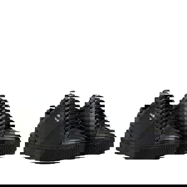 Hugo Mens Zero Leather Tennis Trainers - Black