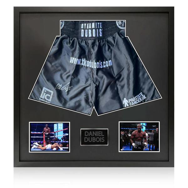 Daniel Dubois Signed Shorts Elite Frame