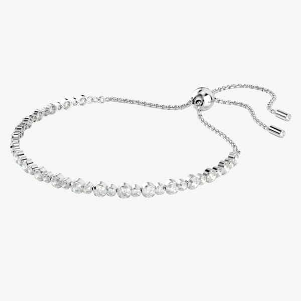 Swarovski Matrix Tennis Rhodium Plated Bracelet 5677813