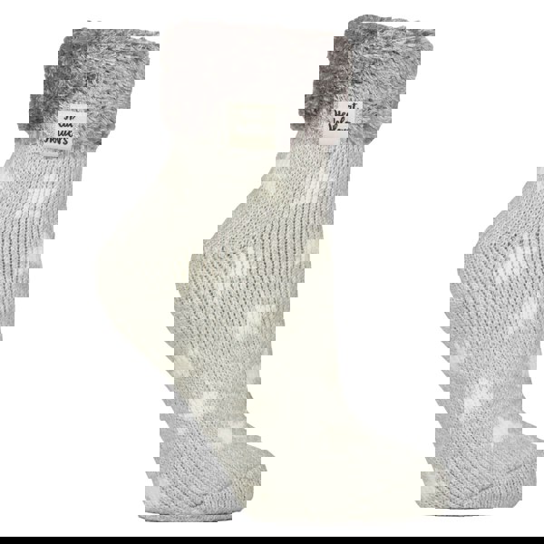 Heat Holders Ladies Extra Fluffy Thermal Bed Socks for Lounging Around