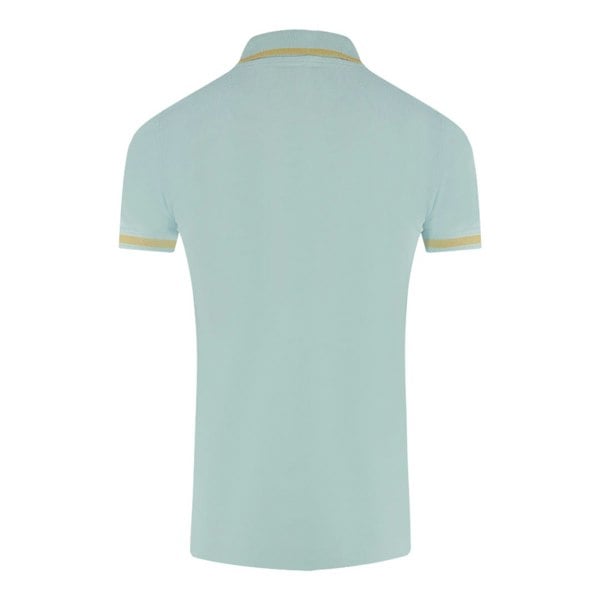 Aquascutum Tipped Aldis Polo Shirt - Light Blue