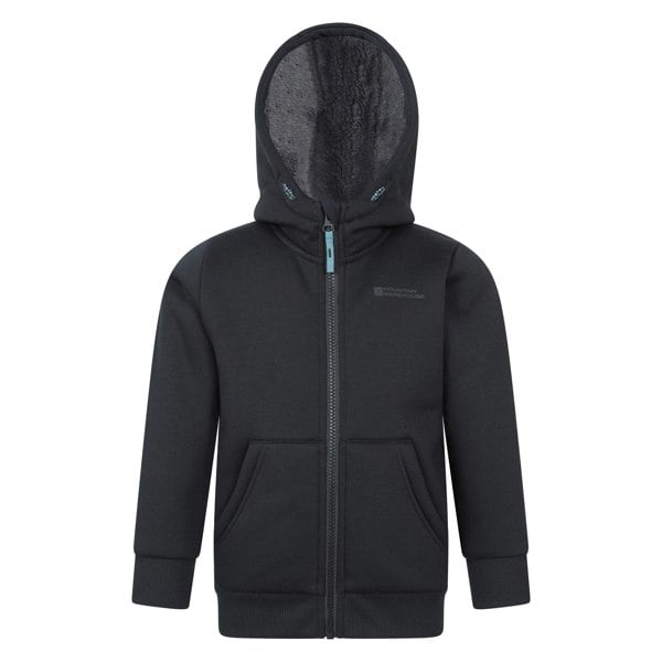 Mountain Warehouse Kids Nordic II Full Zip Hoodie - Black