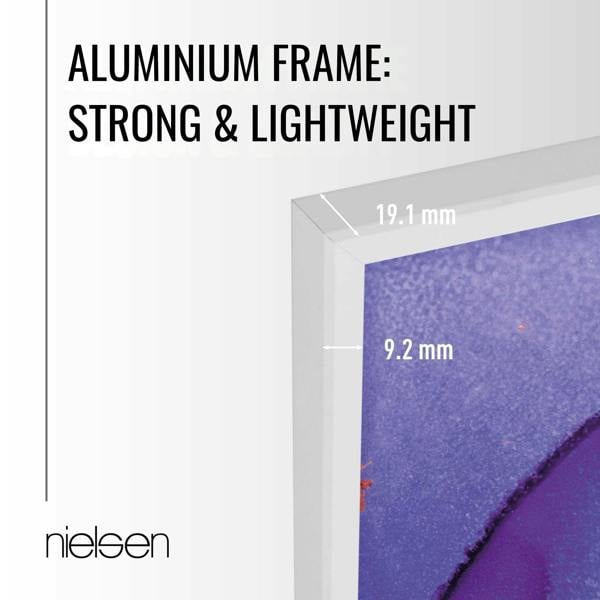 nielsen Atlanta Aluminium Picture Frame - Matt White