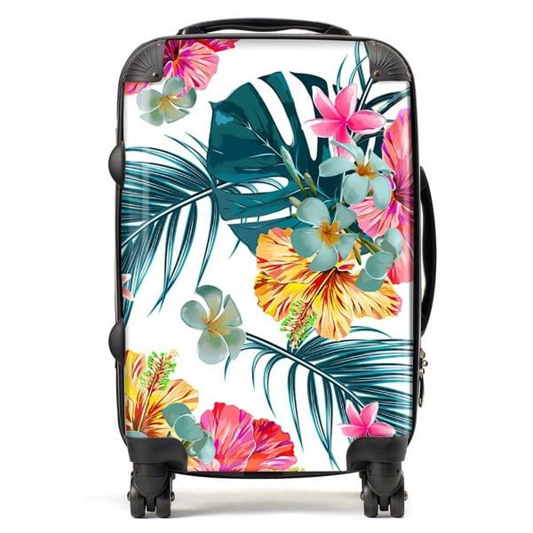 Warren Reed Spring Summer Flowers Suitcase