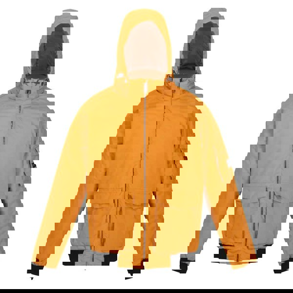 Regatta Mens Faizan Hooded Waterproof Jacket - Cathay Spice