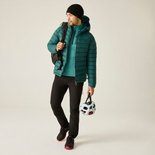 Dare 2B Mens Torrek Mountain Baffled Padded Jacket - Mediterranea
