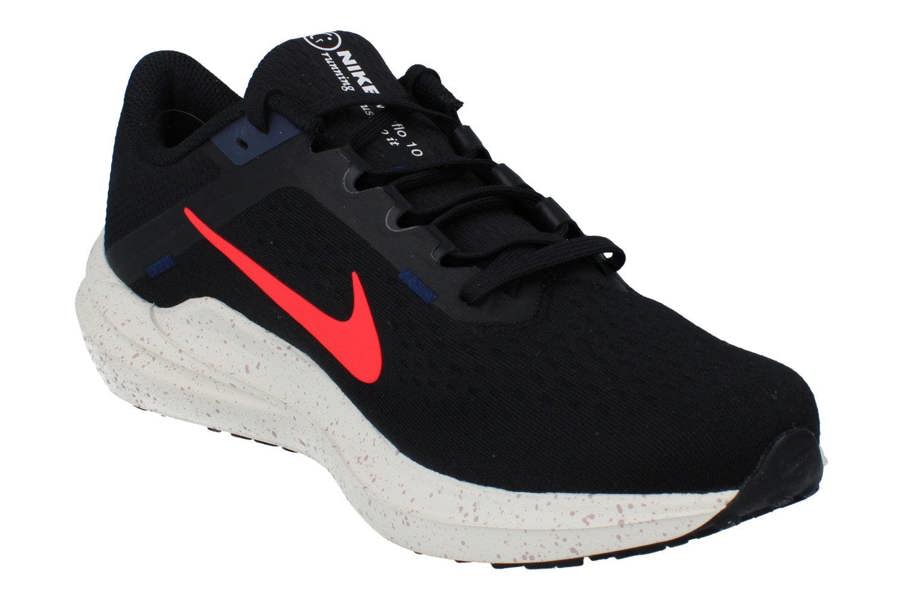 Nike Air Winflo 10 Mens Running Trainers Dv4022 Sneakers Shoes  002 - Black Bright Crimson Obsidian 002 - Photo 3