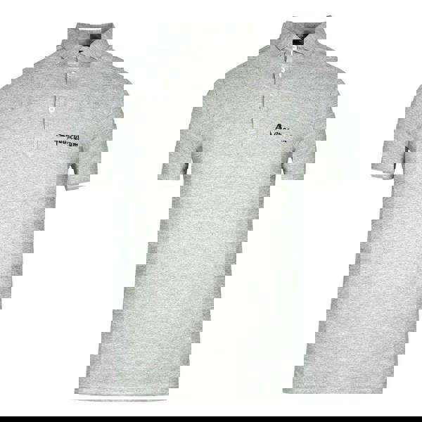 Aquascutum Unisex Adult Signature Logo Polo Shirt - Grey