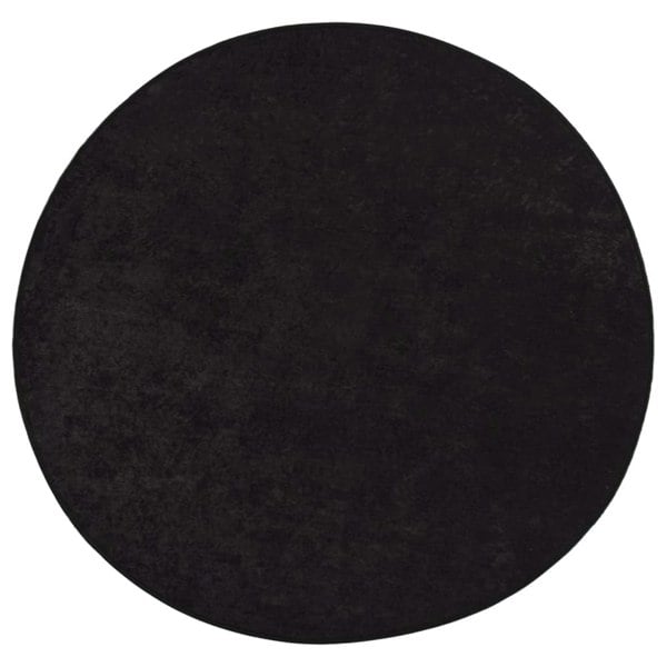 Berkfield Rug Washable �_�_�__120 cm Anthracite Anti Slip