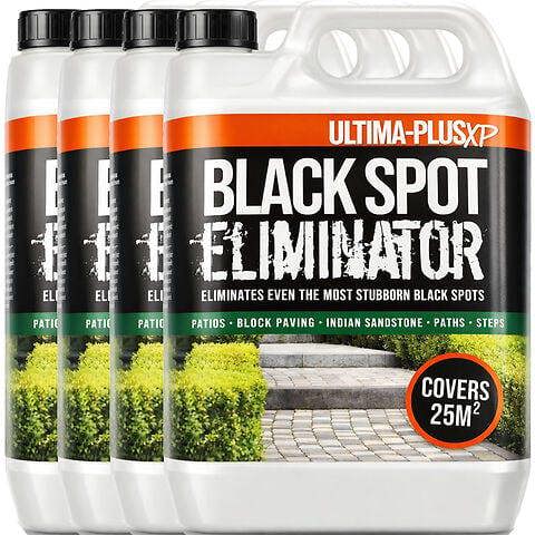 Ultima Plus XP Ultima-Plus XP Black Spot Eliminator Rapid Acting Patio Driveway Block Paving Cleaner, Removes Black Spots Quickly and Easily 20L