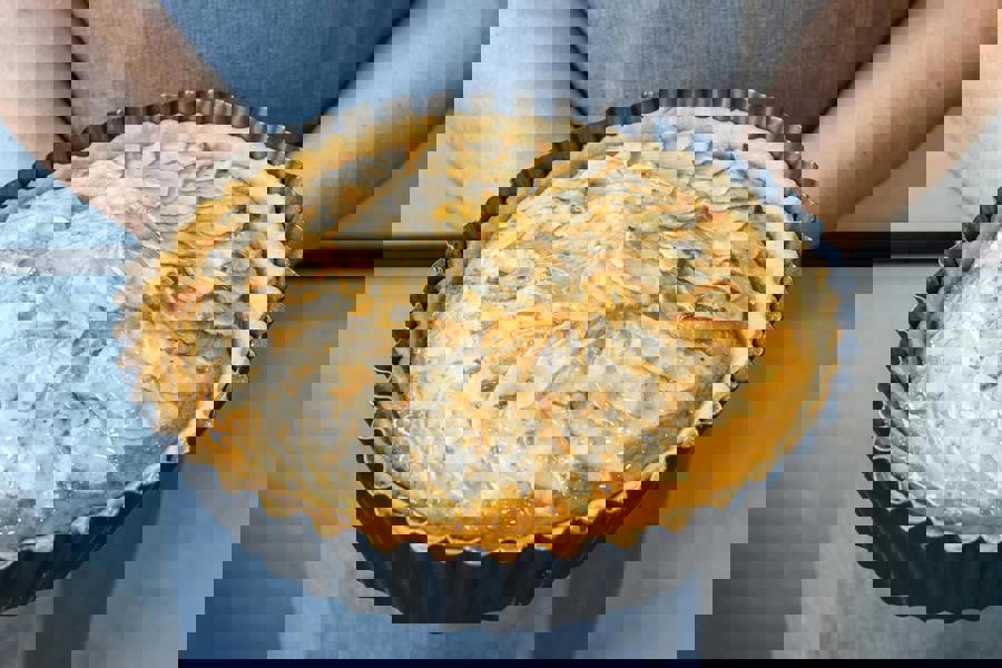 MasterClass Non-Stick Extra Deep Fluted Flan Tin