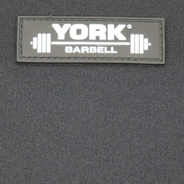 York Barbell logo on back support
