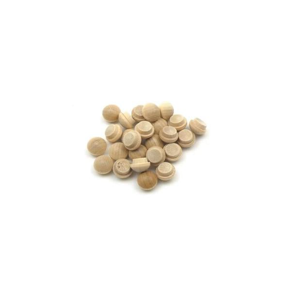 3/8" - 9.5mm Birch Mushroom Plug