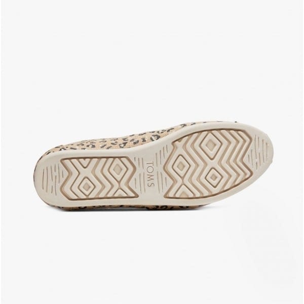 TOMS ALPARGATA Womens Cotton Slip-On Shoes Natural