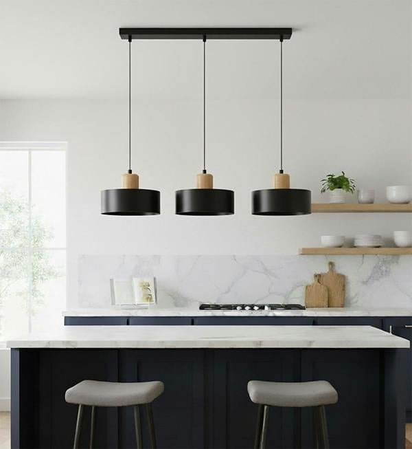 Emibig TORIN Pendant lamp  3 x E27 Black