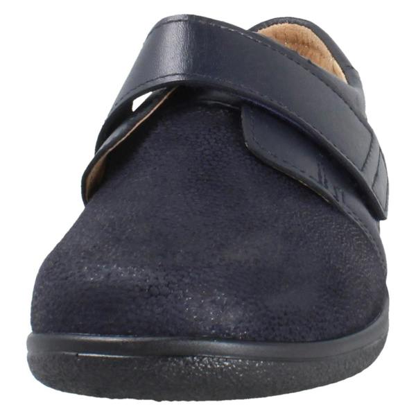 DB Shoes Ladies Wide Fitting Hook and Loop DB Shoes Petula