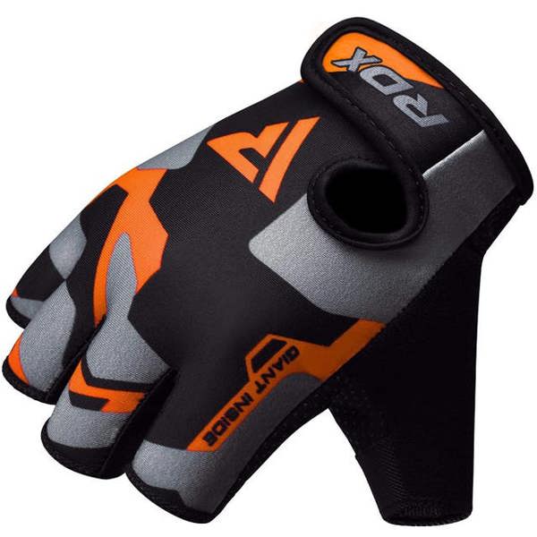 RDX Sports GYM GLOVES SUMBLIMATION F6 ORANGE