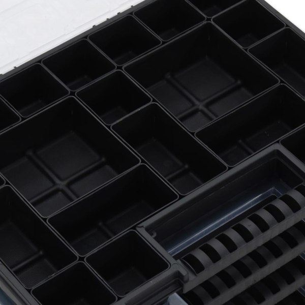 Berkfield Assortment Boxes 10 pcs 40x30x5 cm Polypropylene