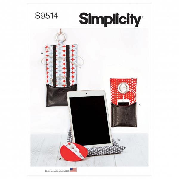Simplicity Sewing Pattern 9514, Bags, Accessories OS (One Size Only) - Easy