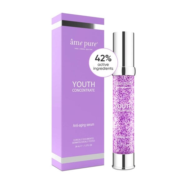 Âme Pure YOUTH CONCENTRATE – Face Serum With 42% Actives, Hyaluronic Acid, Anti-Aging