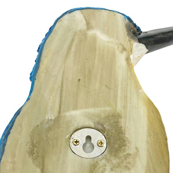 Farmwood Large Wall Mountable Kingfisher Bird Garden Ornament