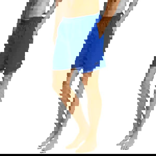 Zoggs Penrith 17’’ royal blue athletic shorts with mesh lining