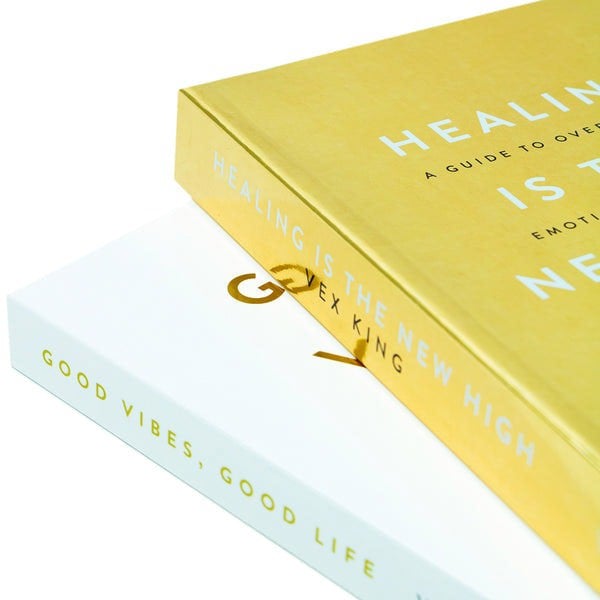 Ltd Healing Is the New High & Good Vibes, Good Life 2 Books Collection Box Set by Vex King