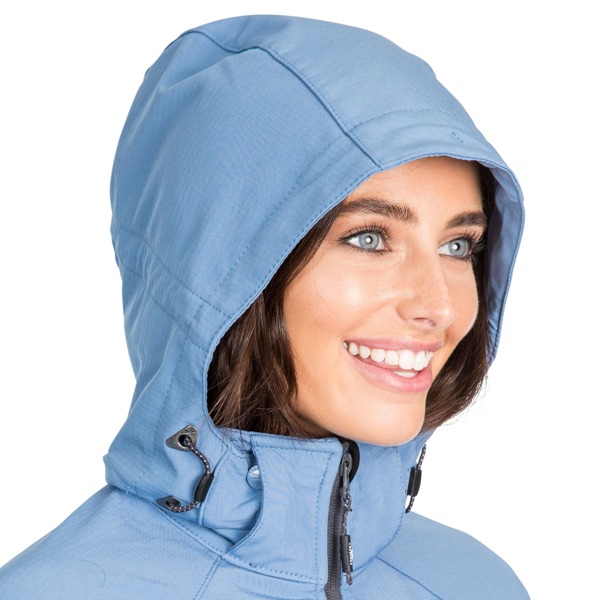 Trespass Women's Bela II Waterproof Soft Shell Jacket - Denim Blue