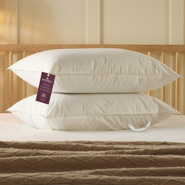 Slumberdown Duck Feather Medium Support Pillow