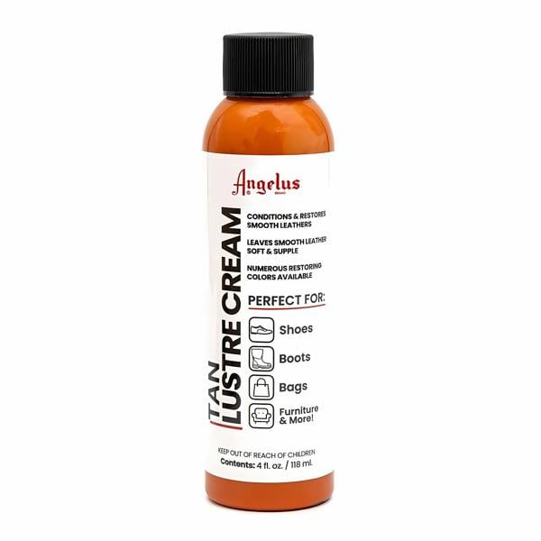 Angelus Lustre Cream - Water-Based Leather Conditioner and Polish 4oz