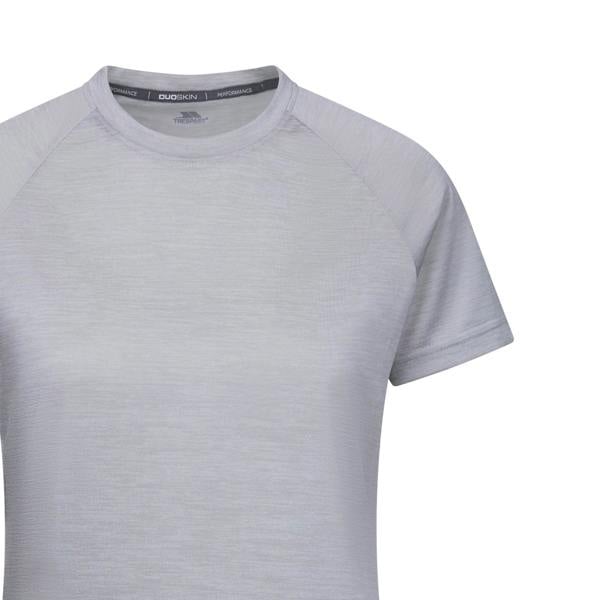 Trespass Womens/Ladies Selinne Duo Skin Active Top - Grey Marl - 