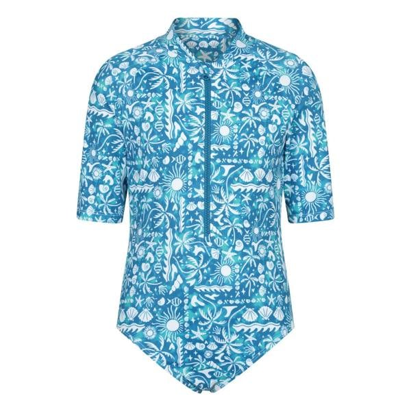 Mountain Warehouse Childrens/Kids Mira Sealife Rash Guard - Blue - 