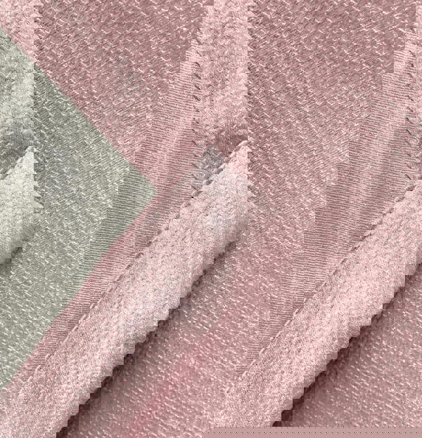 Enhanced Living Blush Plain Thermal Room Darkening Energy Saving Tape Top Curtains For Living Rooms & Bedrooms