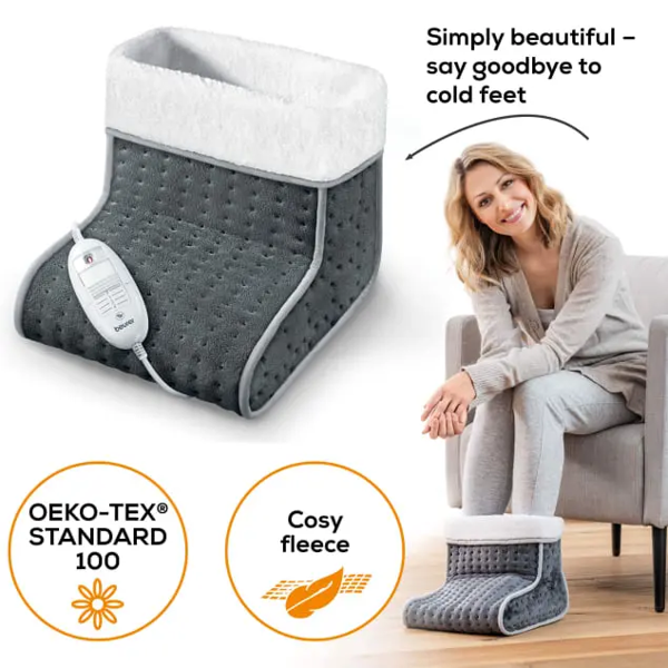 Beurer FW20 Cosy Foot Warmer Grey