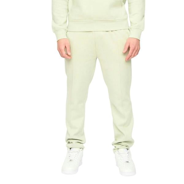 Crosshatch Mens Crufton Jogging Bottoms - Light Olive - 