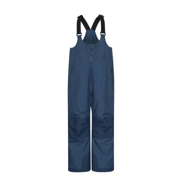 Mountain Warehouse Childrens/Kids Falcon Extreme Waterproof Bib Front Snow Ski Trousers - Navy - 