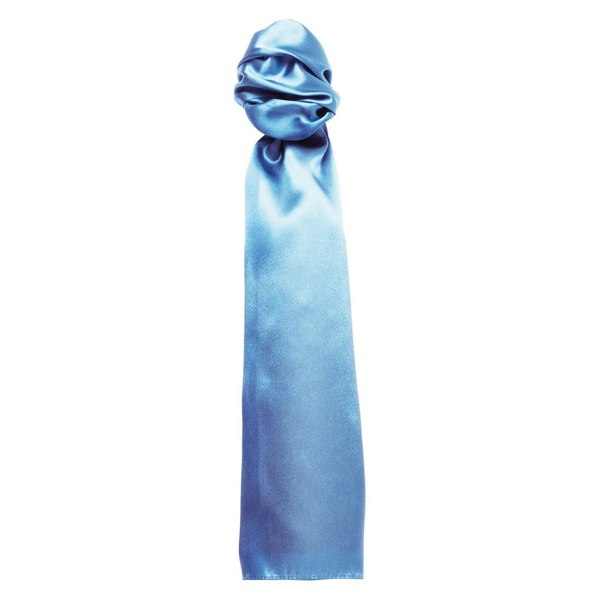 Premier Colours Plain Scarf - Mid Blue