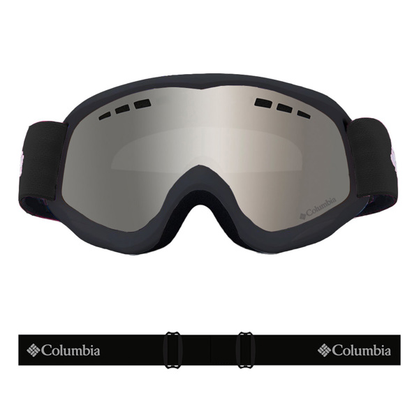 Columbia SNOWCATION C3 - Black with Silver Ionized Lens