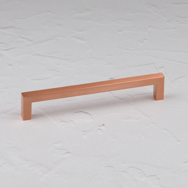 Handle & Home Satin Copper Rose Gold D Bar Handles