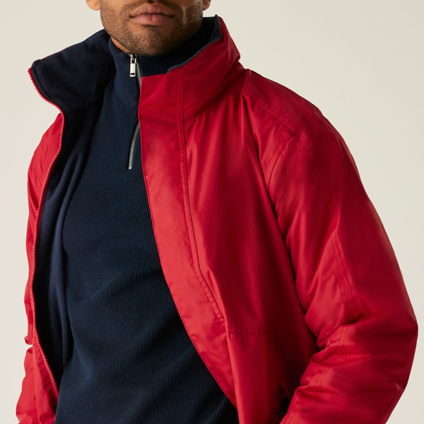 Regatta Dover Waterproof Windproof Jacket (Thermo-Guard Insulation) - Classic Red/Navy