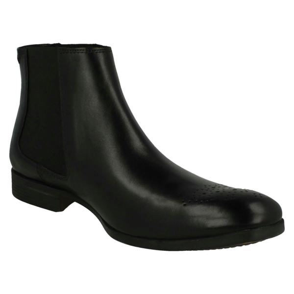 Clarks Mens Clarks Smart Chelsea Boots Gilmore Chelsea