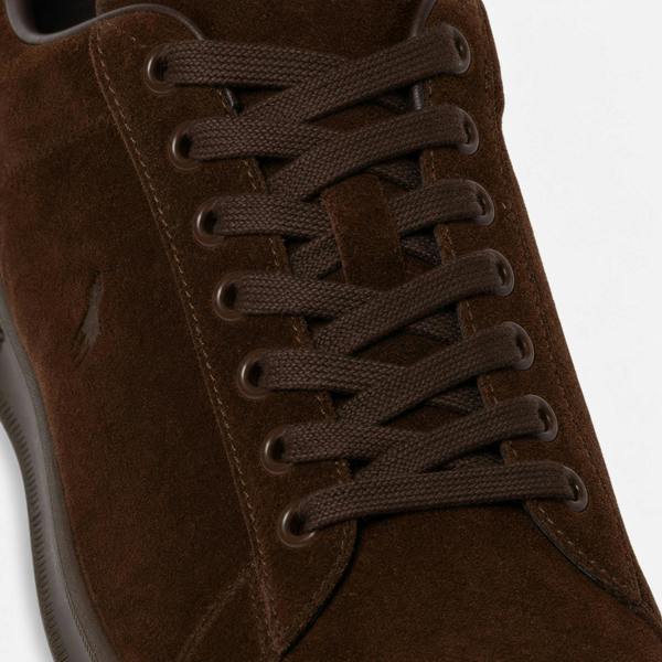 Polo Ralph Lauren HRT CRT III Court Trainers   in  Brown