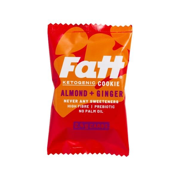 Fattbar Almond + Ginger Keto Cookie