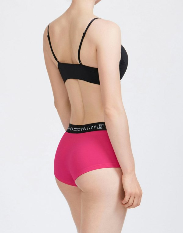Hipster Boxer Briefs – Rose Violet - British Boxers