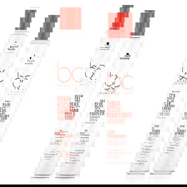 Schwarzkopf Clean Repair Rescue Shampoo Conditioner Duo